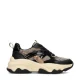 POSH by Poelman Gigi chunky sneakers zwart/beige
