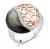 Orphelia Dames 925 Sterling Zilveren Ring – Zilver/Roos ZR-7112