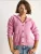 Bianco Lucci Gebreid vest  pink