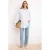 Trendyol Modest Dames Wit Effen Lang Regular fit Modest Overhemden
