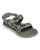 QUIKSILVER Sandalen ‘Monkey Caged’  kaki / olijfgroen / zwart