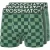 Crosshatch Heren Bresler Boxershorts (Set van 3) (Groen)