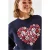 Geprinte Katoenen Crew Neck Sweatshirt