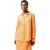 Never Fully Dressed Dames-shirt ‘Fleck Miley’ met relaxte pasvorm en bisschopsmanchetten (Perzik)