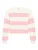 ONLY GIRLS Trui ‘KOGFRANCA’  rosa / wit