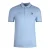 Lyle & Scott coordineert lichtblauw poloshirt met print en getipte kraag