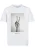 Mister Tee Shirt ‘Peace’  grijs / zwart / wit
