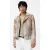 John Varvatos Chelsea Biker Jacket – Slim Fit Asymmeti Chalk