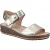 Hush Puppies Dames/dames Ellie leren sandalen (Goud)