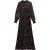 Ted Baker Ceiba Bedrukte Maxi-blouse Zwarte Jurk