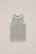 WE Fashion – Meisjes singlet van ribstof – Slim Fit – Gebroken wit – Katoen –