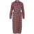 Vila Vizino zin v-neck ls tie dresslc dessin