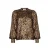 Freebird blouse met panterprint goud