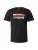 LEVI’S ® Shirt ‘Classic Graphic Tee’  ivoor / lichtoranje / knalrood / zwart