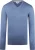 McGregor Trui Merinowol V-Hals Faded Blauw