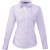 Premier Dames/Dames Popeline Blouse met Lange Mouwen (Lila)