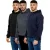 Kruze | 3-Pack Heren Fleece Hoodies