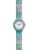 Hip Hop Analoog horloge ‘Winter Blosom’  lichtblauw / wit