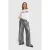 Alix the Label wide leg regular waist broek zilver