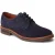 Base London Mawley Leren Herenschoenen In Marineblauwe Oxford-Stijl