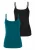 VIVANCE Top  petrol / zwart