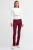 Hoge taille flare leggings met uitsnijding