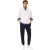 Tommy Hilfiger Joggingbroek voor heren met streep aan de zijkant (Hemelsblauw)