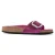 Geoliede leren muiltjes voor vrouwen Birkenstock Madrid