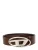 DIESEL Riem  chocoladebruin / zilver