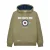 Lambretta Heren AW24 Target Hoodie (Kaki Groen)