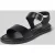 tamaris Sandalen van leer met klittenbandsluiting