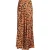 EsQualo Skirt Long Leopard Skins Print