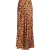 EsQualo Skirt Long Leopard Skins Print