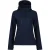 Regatta Dames/Dames Venturer 3 Layer Hooded Soft Shell Jacket (Marine)