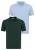 Felix Hardy Shirt  lichtblauw / donkergroen