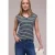 Street One Dames Shirt met knoopdetail in Blauw