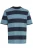 !Solid Shirt ‘Vicente’  navy / lichtblauw