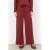 Soyaconcept high waist wide leg broek – roodbruin