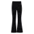 Like Flo fluwelen flared broek met print – antraciet