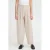 ICHI barrel regular waist pantalon ecru