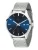 s.Oliver Analoog horloge  blauw / zilver