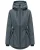NAVAHOO Tussenparka ‘Blumentanz 14’  antraciet