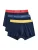 GANT Boxershorts  marine / geel / rood / wit