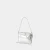 Courreges Cloud Chained Mirror Handtas – – Leer – Zilver