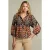 River Woods Multicolor Balloon Sleeves Shirt