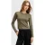 AllSaints Stevie Ls Tee Tarmac Green