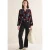 Cecil Dames Blouse met grafisch patroon in Zwart