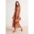 TRENDYOLMİLLA Dames Meerkleurig Paisley Maxi Mouwloos A-lijn Jurken