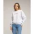 Sweatshirt met de tekst ‘iconic’ in neonkleur op de voorkant en de rug.