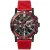 Burberry BU9805 Heren Chronograaf Horloge 42mm Rode Band